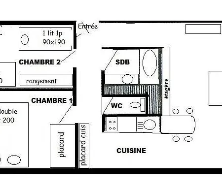 Apartmán Le Nanda Devi - 3 Pieces 4/5 Couchages- Le Nanda Devi 123nd- Plagne Centre Wifi, Tres Bon Confort - Mae-0564 La Plagne